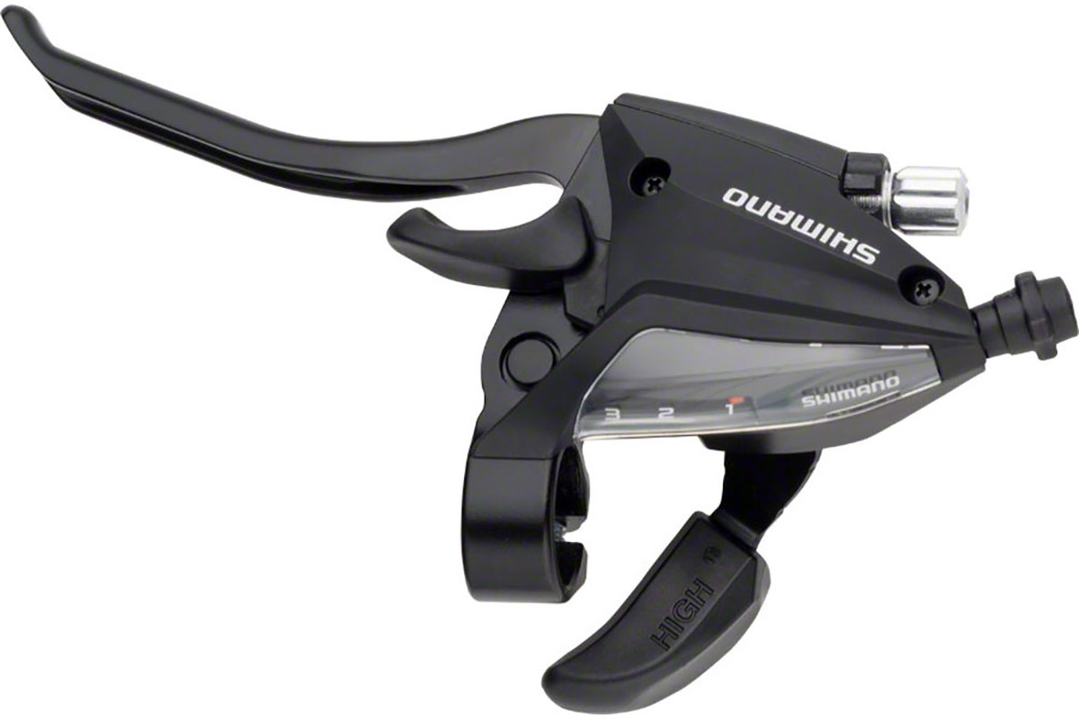 Шифтер/ручка тормоза, SHIMANO ASTEF5002LSBL левая,3-пер.,без упаковки Шифтер/ручка тормоза, SHIMANO ASTEF5002LSBL левая,3-пер.,без упаковки