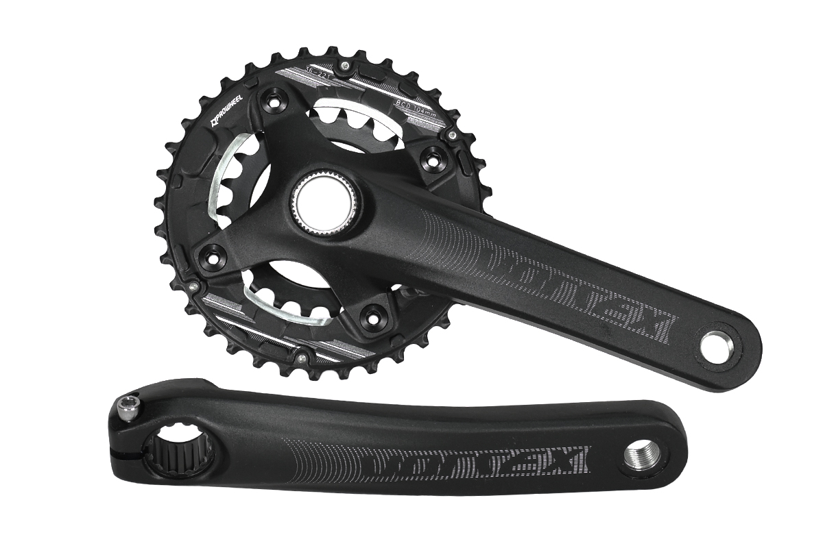 Система PROWHEEL VORTEX-551-TT,22/36T*175MMAL-6061-T6,W/PW-MBB73+/PW-BB92,CHAINLINE:49,BCD:104\64,чер Система PROWHEEL VORTEX-551-TT,22/36T*175MMAL-6061-T6,W/PW-MBB73+/PW-BB92,CHAINLINE:49,BCD:104\64,чер