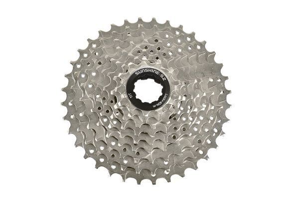 Кассета SUNSHINE CS-HR9-36, 9 передач, 11-36Т, серебристый