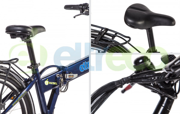 Велогибрид eltreco patrol кардан 24